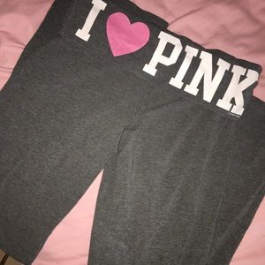 VS Pink Yoga Pants